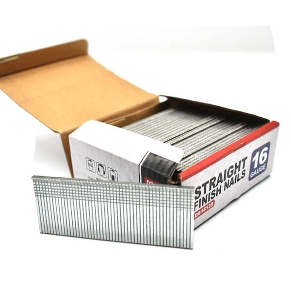 Air Locker 16 Gauge Straight Finish Nails - 1-1/4" (2500 / Pack) DS16125 - main